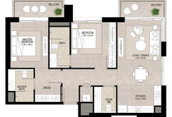 2 bedroom apartment